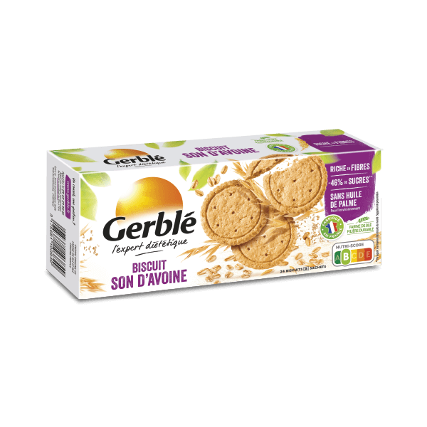 Gerblé cepumi ar auzu kliju garšu 144g